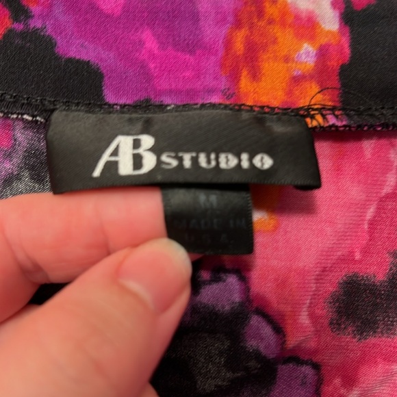 ABStudio Flutter Short sleeve pullover blouse - Picture 3 of 5